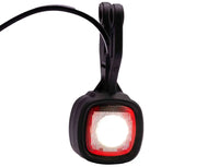 LED breedtelamp compact | 12-24v | IP69K | rood-wit | MB-2500RW