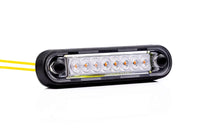 LED markeringslicht -lang amber | 12-24v | 0,15m. kabel | MV-2400LA