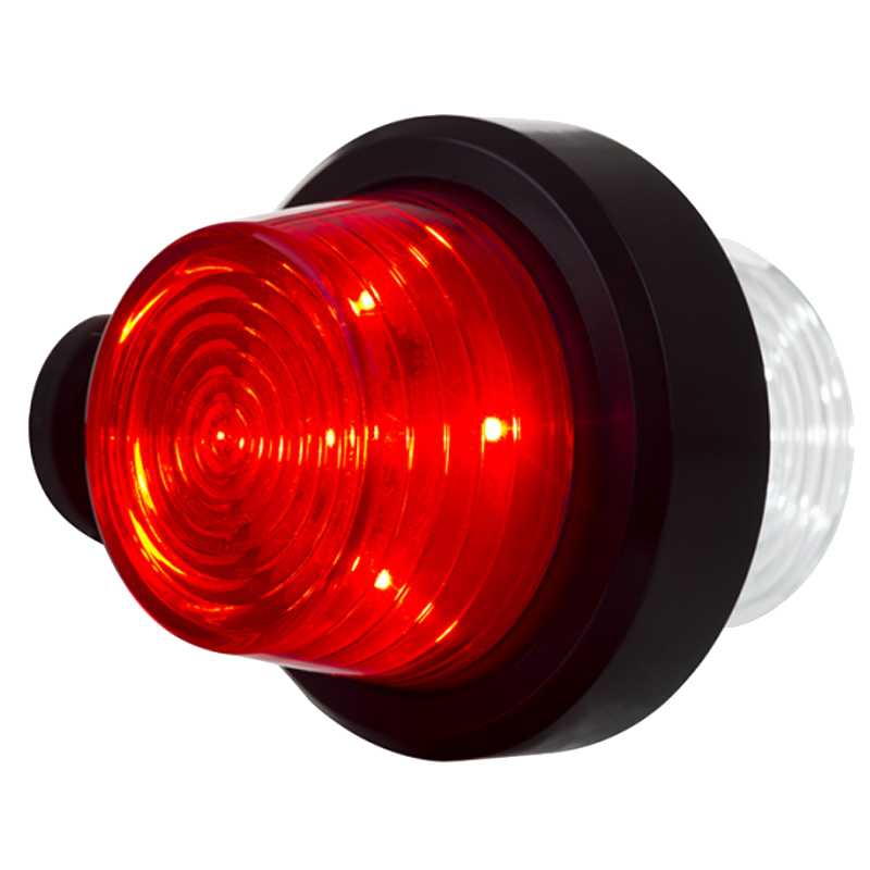 LED pendellamp | korte steel | heldere lens | 12-24v | MB-1010RW