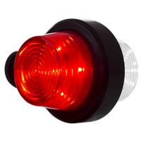 LED pendellamp | korte steel | heldere lens | 12-24v | MB-1010RW