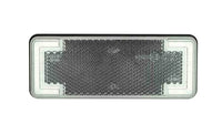 LED markeringslicht neon wit | 12-24v | 50cm. kabel | MV-3100W