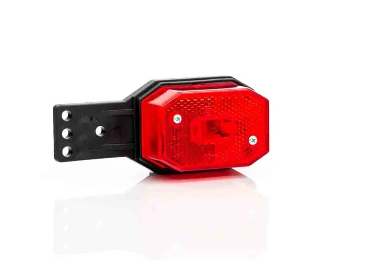LED markeringslicht rood | 12-24v | 50cm. kabel | MV-2730R