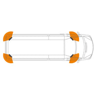 LED hoekflitser | R65 | 120 graden stralingshoek | 12-24v | EQ590AR65