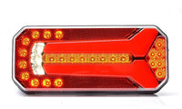LED achterlicht universeel 12-24v 200cm kabel horizontaal&verticaal montage | VC-5300