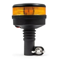 LED Zwaailamp | amber met amber lens | R65 | 12-24v | DIN-voet | S07ZL602AA