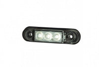 LED markeringslicht wit| 12-24v | 50cm. kabel | MV-4300W
