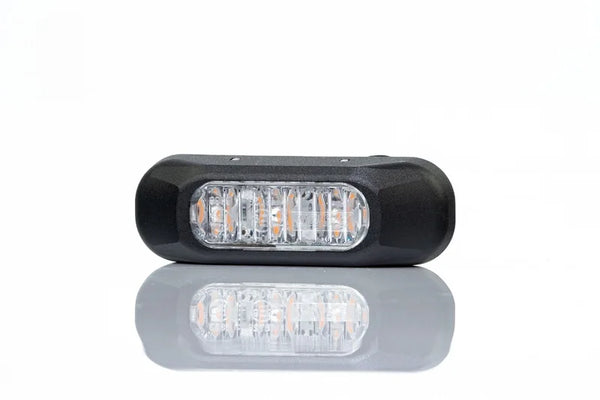 R65 LED flitser 3 LED's Rood10 - 30V | S10F3200R
