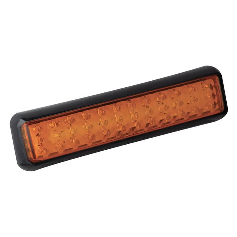 LED knipperlicht slimline | 12-24v | 40cm. kabel | 200AME