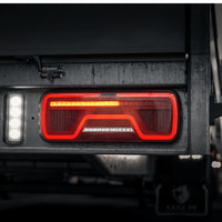 Links | LED neon achterlicht | dynamisch knipperlicht | 12-24v | 200cm. kabel | VC-2001