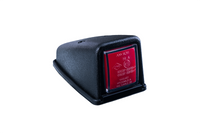 LED toplamp rood 12-24v, 30cm kabel