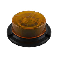 LED R65 low base zwaailamp amber 3-bouts montage 12/24v