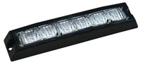 R65 Slimline LED flitser | 6 LED's | Amber | 10-30v | SLED6DVAR65