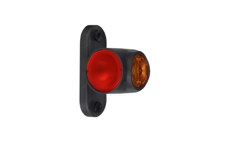 LED breedtelamp rood-wit-amber | 12-24v | 50cm. kabel | MB-4700RWA