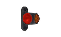 LED breedtelamp rood-wit-amber | 12-24v | 50cm. kabel | MB-4700RWA