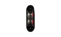 LED breedtelamp compact rood-wit 12-24v 50cm kabel | MB-5300RW