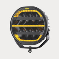 OZZ XR3 P9” R65 zwart met waarschuwingslicht (10-35V)