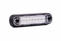 LED markeringslicht -lang wit | 12-24v | 0,15m. kabel | MV-2400LW