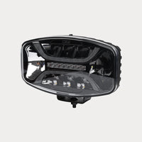 OZZ XO 1 LED verstraler | Zwart-Ovaal | 8160 lumen | 88105