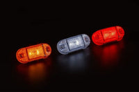 LED markeringslicht amber 12-24v 15cm kabel | MV-6200A
