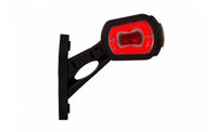 LED Breedtelamp rechts rood-wit-amber 12-24v 50cm kabel | MB-2732RWA