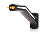 LED breedtelamp rechts incl. knipperlicht, neon lens 12-24v