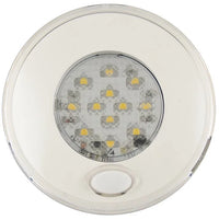 LED interieurverlichting | met schakelaar | witte behuizing | 12v | warm wit licht | 79WWR12