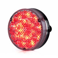 LED mistlicht rond, transparante lens 12-24v 50cm kabel | VC-5420