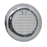 LED achteruitrijlicht met chromen rand | 12-24v | 0,15m. kabel | 145WME
