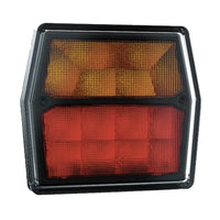 LED compact achterlicht | 12v | 100cm. kabel met kentekenverlichting | VC-2210