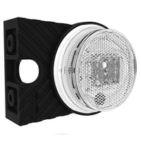 LED markeringslicht wit | 12-24v | 50cm. kabel | MV-1300W