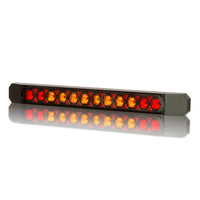 LED achterlicht Slimline universeel dynamisch knipperlicht kabel 12-24V 50cm kabel