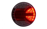 LED achterlicht met dynamisch knipperlicht | 12-24v | 150cm. kabel | V14C5-142D