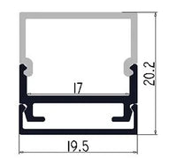 Aluminium frame set 4 | BAC-ALU4-SET
