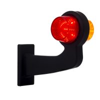 links| LED pendellamp | haakse steel | heldere lens | 12-24v | MB-1011RA