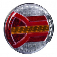 LED achterlicht met dynamisch knipperlicht | 12-24v | 150cm. kabel | V14C5-142D