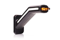 LED breedtelamp links incl. knipperlicht, neon lens 12-24v