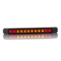 LED achterlicht Slimline universeel dynamisch knipperlicht kabel 12-24V 50cm kabel