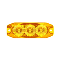 LED compact knipperlicht amber lens | 12-24v | 11AM
