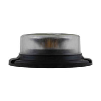LED R65 low base zwaailamp amber/transp. 3-bouts 12/24v