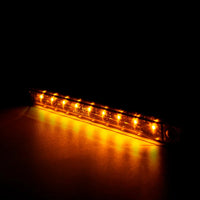 LED dark markeerverlichting amber 12-24v 0,3m. kabel