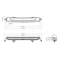 OZZ XB1 LED LED bar 20" | 11.200 lumen (excl. positielicht) | 88202