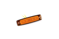 LED markeerlicht amber 12-24v 15cm. kabel