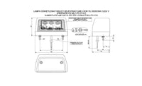 LED kentekenlamp 12-24v | MK-2300