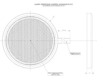 LED interieurlamp 85lm - 5000K - 12v - Zwart | BG-2120W-12V