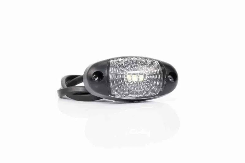 LED markeringslicht wit | 12-24v | 50cm. kabel | 1,5mm. connector | MV-5420W