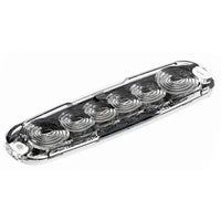 Slimline LED flitser | R65 | 6 LED's | amber | 10-30v | LPR656DVA