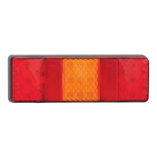 LED achterlicht zonder kentekenverlichting | 12-24v | 40cm. kabel | 250FARM