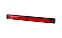 LED markeerverlichting rood 12-24v 0,3m. kabel