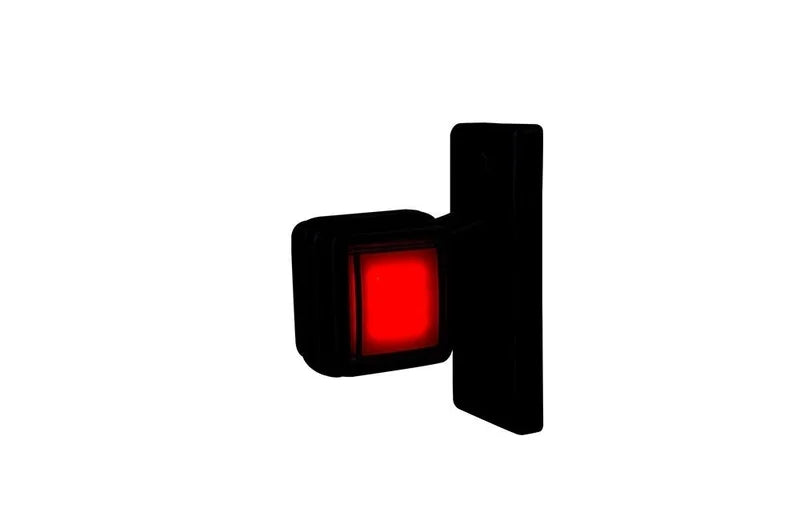 LED breedtelamp rood-wit 12-24v 50cm kabel