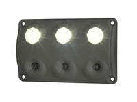 LED interior lamp red(19lm) - white(720lm-5000K) 12-24v | BG-1500RW